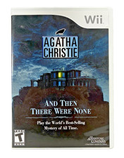 Agatha Christie And Then There Were None Nintendo Wii 2007 Complete with Manual
