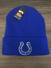 NEW Indianapolis Colts Winter Cozy Fur Lined Beanie Cap Hat Cozy Warm Headware