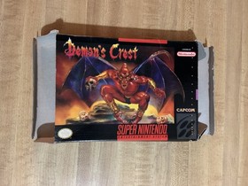 Demon's Crest SNES (Super Nintendo Entertainment System, 1994) AUTHENTIC! Tested