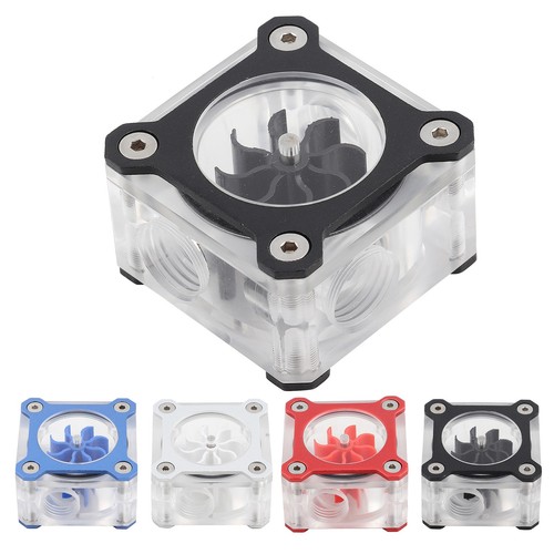 Water Cooling Meter Transparent PMMA Computer Accessories G1/4 Thread CB - Afbeelding 6 van 14