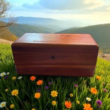 Lane Cedar Chest Mini, Alta Vista VA,  No Key, Jay Paris Furniture 9" x 4"