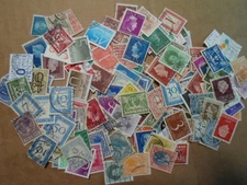 Collection lot 200 different Netherlands small stamps
