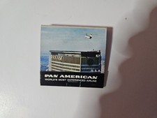 Vintage Pan Am Boeing 707 Matchsticks