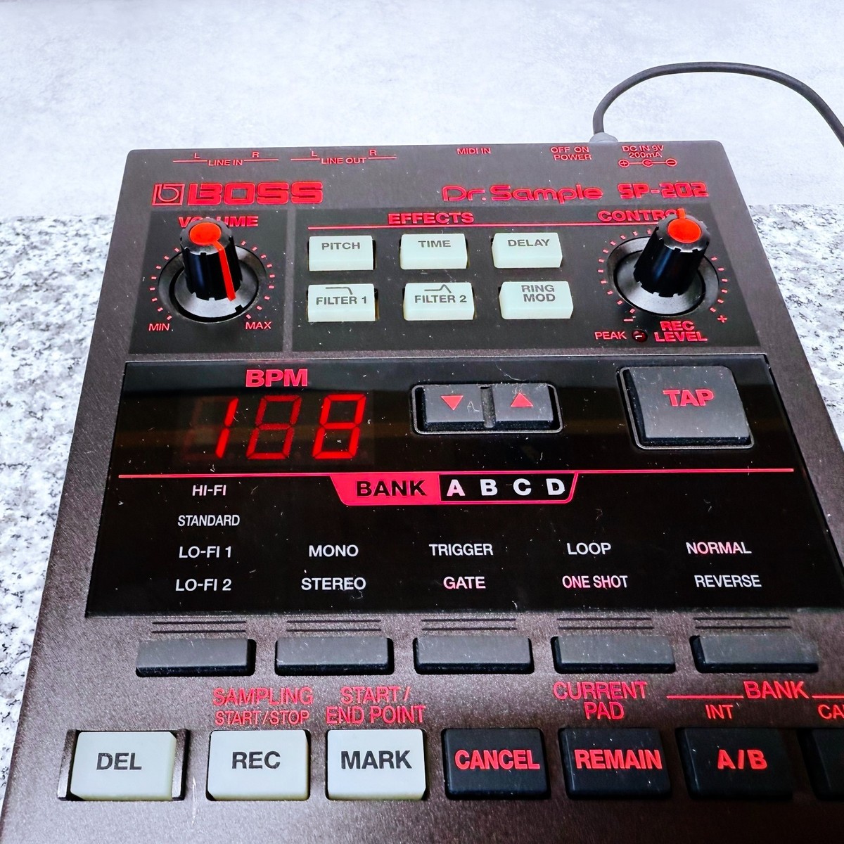 BOSS Dr.Sample SP-202 サンプラー　ジャンク品 BOSS SP-202 Dr Sample Vintage Sampler with Power Supply | eBay