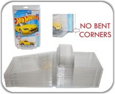 25 Pack Hot Wheels Standard Protectors Cases Storage Display Clear Diecast Car  