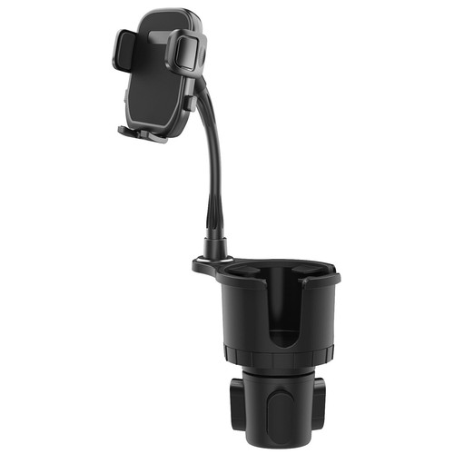 2 in 1 Car Cup Holder Phone Mount AdjustableCup Holder Expander 360° Rotation - Picture 14 of 16