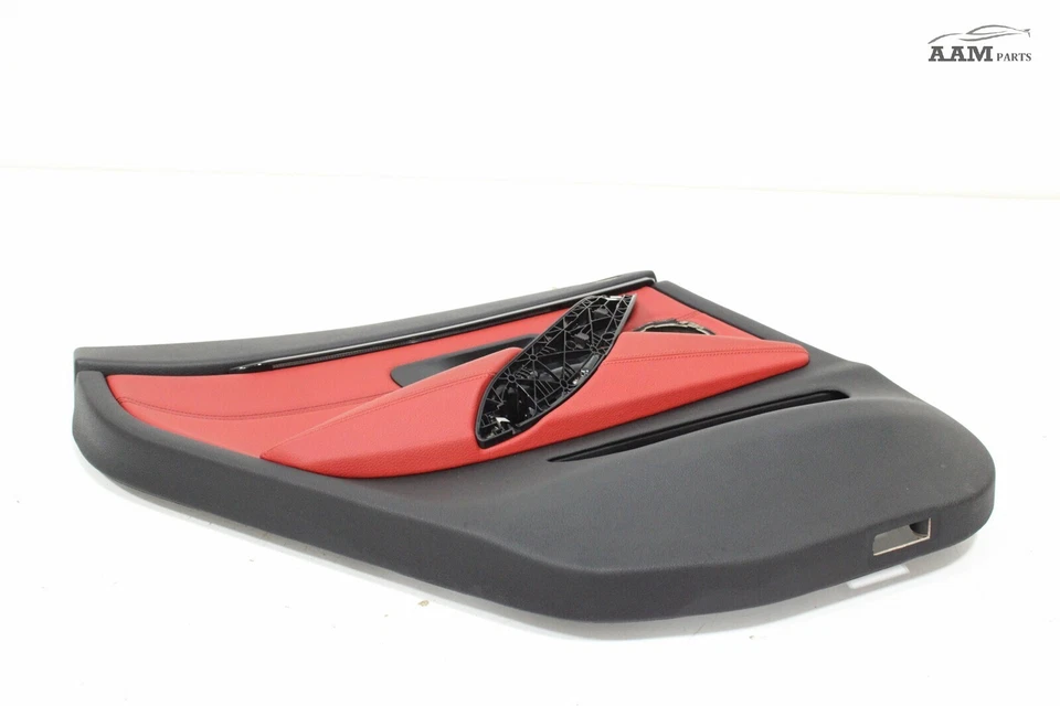 2015-2016 宝马 428i F36 GRAN COUPE 后部左侧门板装饰红色原始设备制造商 — 第 2/4 张图片