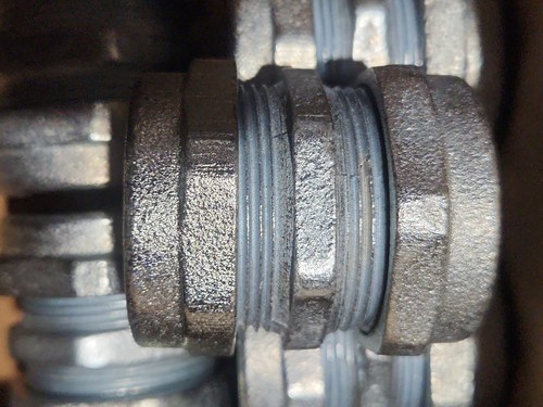 !NEU! Appleton NTCC-100 1" starre Rohrkupplung Stck 25 (5 Schachteln von 5) - Bild 4 von 5