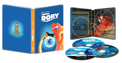 Finding Dory *LIMITED EDITION STEELBOOK* (4K Ultra HD Blu-Ray) New