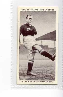 (Jh2703) CHURCHMAN,ASSOCIATION FOOTBALLERS,M'KAY-MANCHESTER UNITED,1938,#26