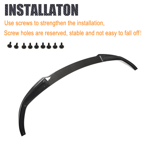 Carbon Frontlippe Frontspoiler Spoilerlippe Passt für BMW 3ER G20 M Sport M340i - Bild 10 von 13