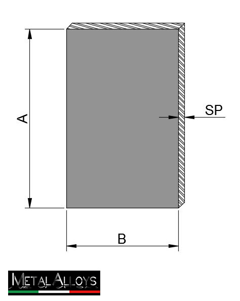 Lamiera Alluminio Forata 500x250mm - Spessore 1mm, Fori Quadrati, Per Decorazione E Fai Da Te