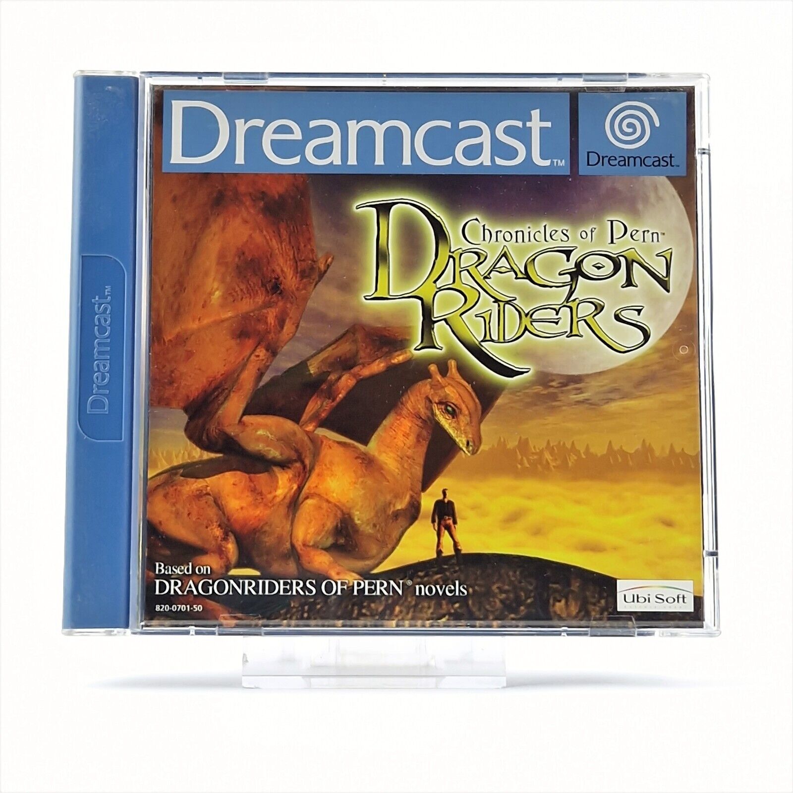 Juego Sega Dreamcast: Chronicles of Pern Dragon Riders - embalaje original instrucciones CD PAL