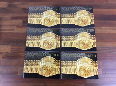 Rolex Your Rolex Oyster Booklets in English set of 6 Year 1992
