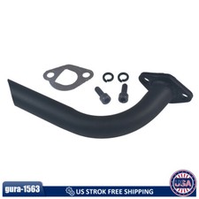 Mini Bike Exhaust Header Pipe for Predator 212cc 196cc Honda GX160 GX200 Go Kart