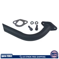 Mini Bike Exhaust Header Pipe for Predator 212cc 196cc Honda GX160 GX200 Go Kart