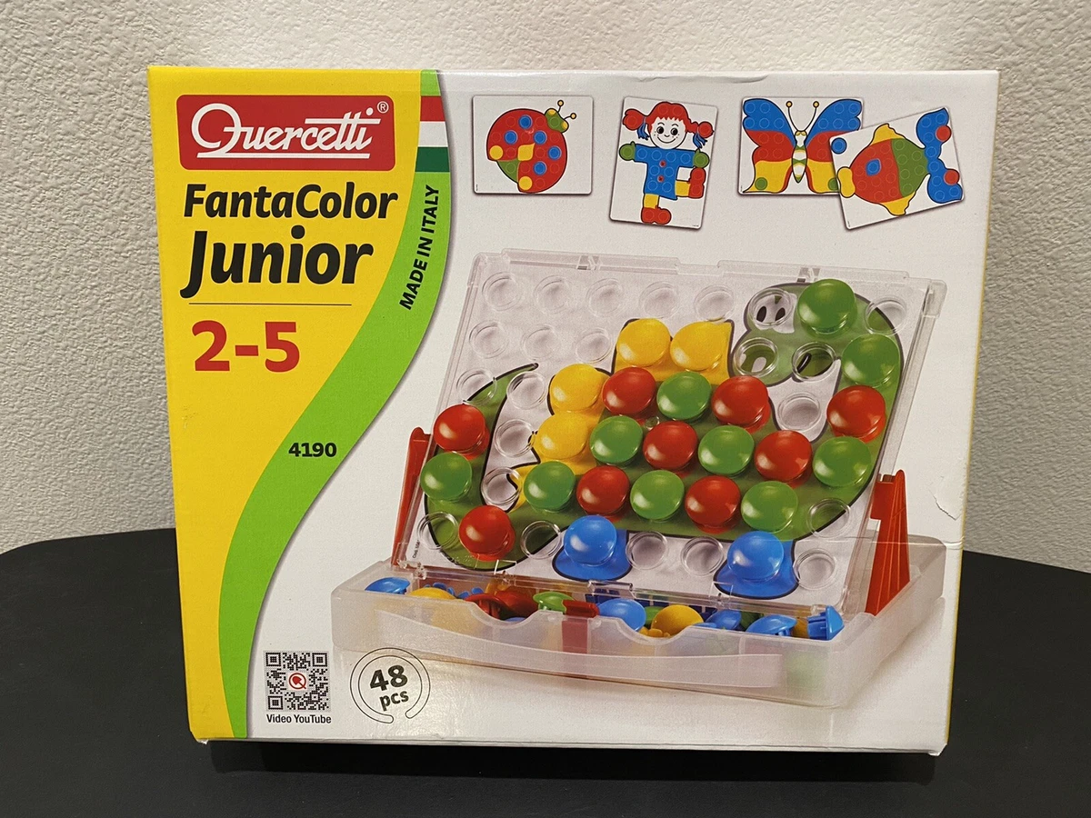 Recambio De Clavijas Quercetti ø 20 Mm | 36 Piezas En 5 Colores, Compatible Con Todos Los Mosaicos FantaColor