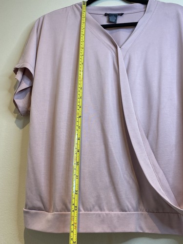 pink Blouse Chelsea & Theodore Women’s Top Size Large Pink - Picture 5 of 10