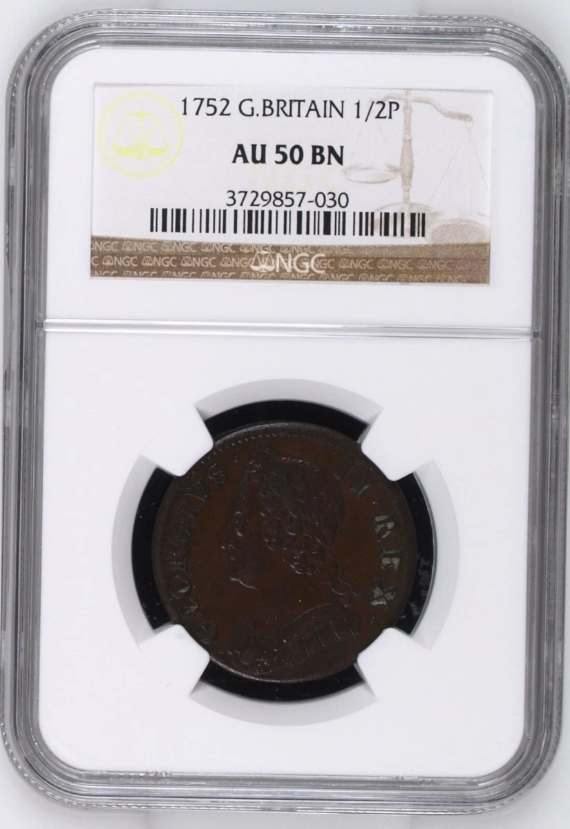 1752 Year UK Coins for sale | eBay