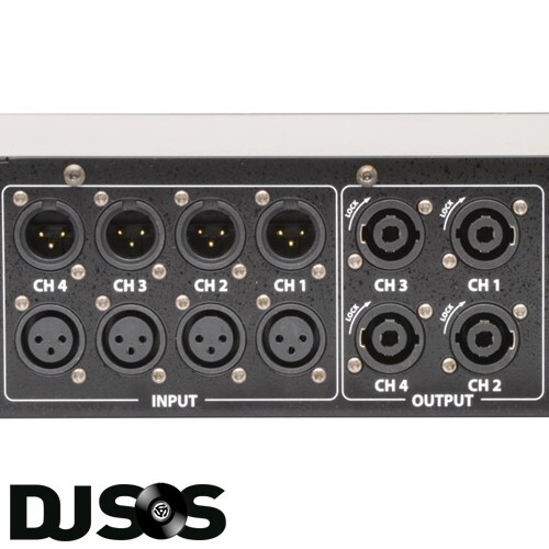 Citronic QP1600 Quad Power Amplifier 4 Channel PA Club DJ Amp 4 x 400W 172.241UK - Picture 4 of 4