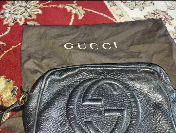 gucci soho disco bag black