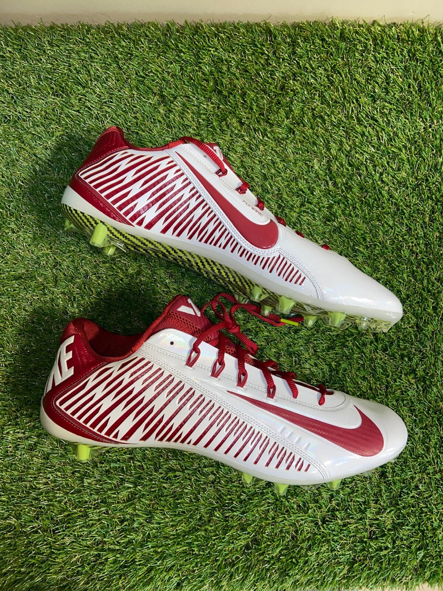 Nike Vapor Carbon Elite 2014 TD Low Football Cleats Red Mens