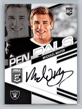 2023 Donruss Elite #PPMMA Michael Mayer Pen Pals