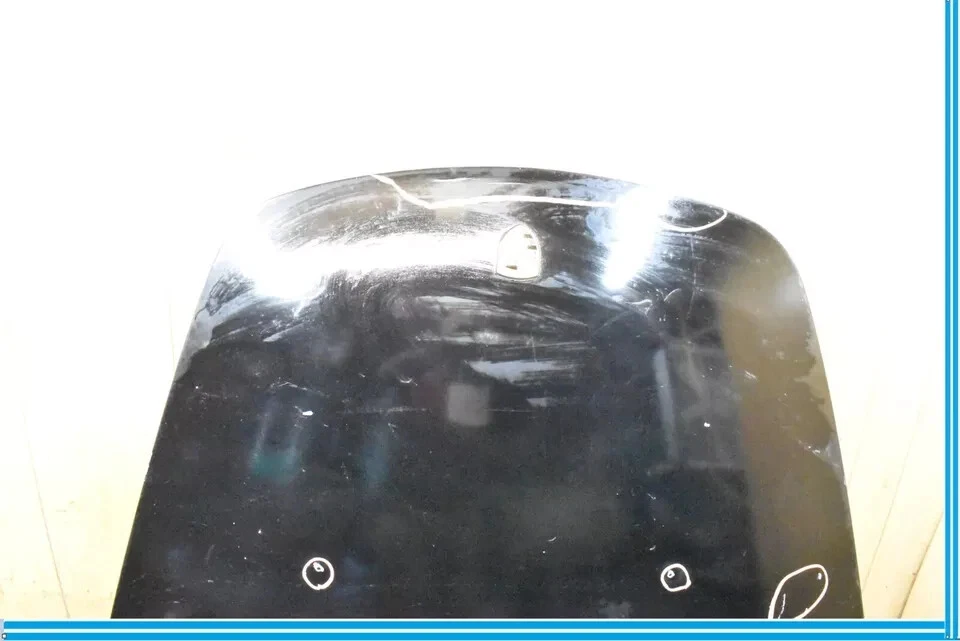 05-12 Porsche 987 Boxster capó delantero capó cubierta panel negro OEM Foto 3 de 4