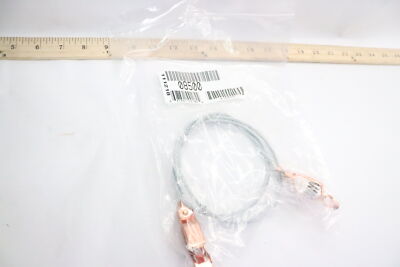 Flexible Antistatic Wire with Dual Alligator Clips 3ft 08500