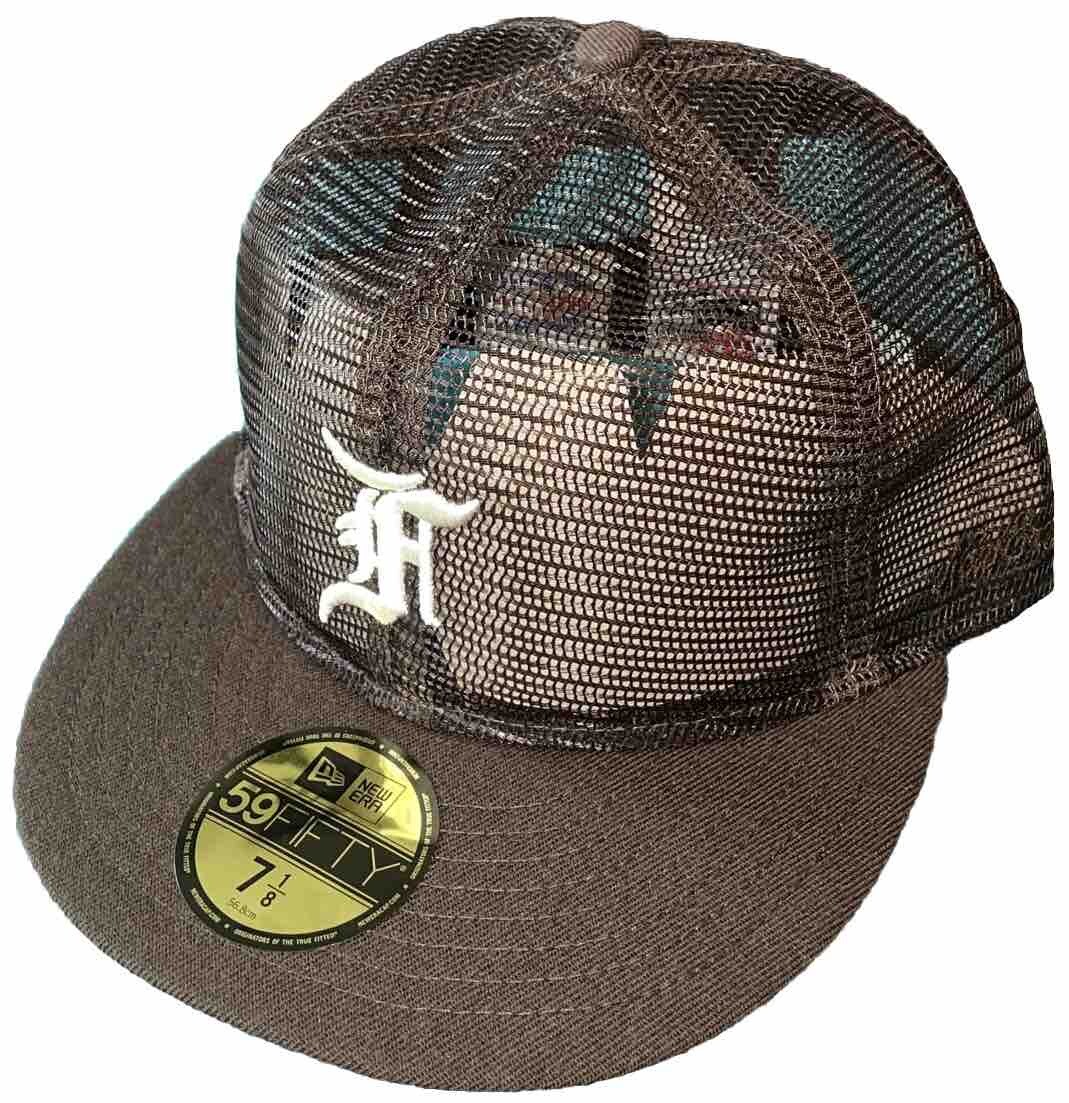 Fear of God x New Era 59Fifty Fitted Brown Baseball Hat 7 1 Fear of God x New Era 59Fifty Fitted Brown Baseball Hat 7 1