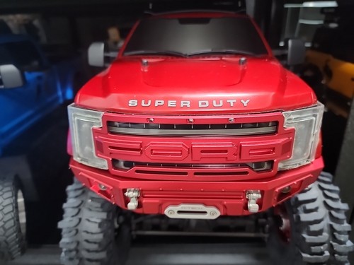 H-TECH RC Car 1/10 CNC Aluminum Metal Grill For CEN Racing Ford F450/F250 Truck - Picture 19 of 34