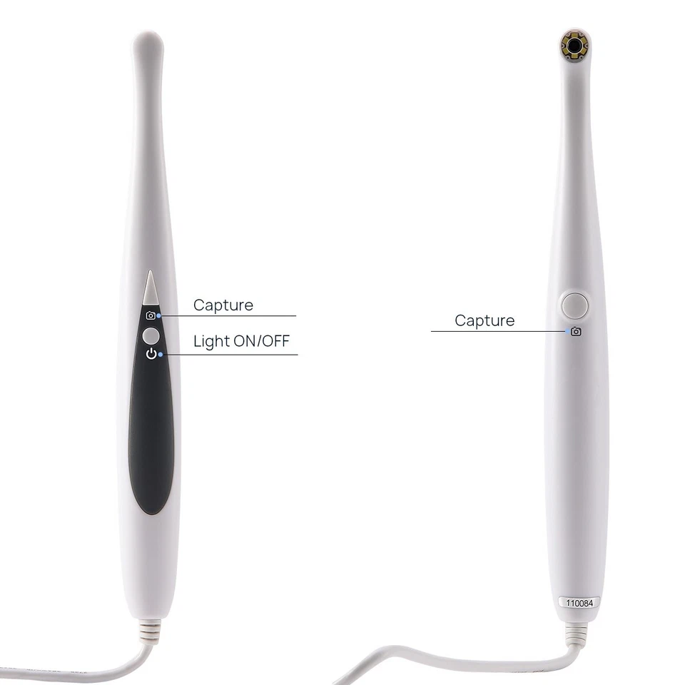 Cámara intraoral dental AZDENT USB HD cámara 13,0 megapíxeles 6 luces LED blancas Foto 3 de 4