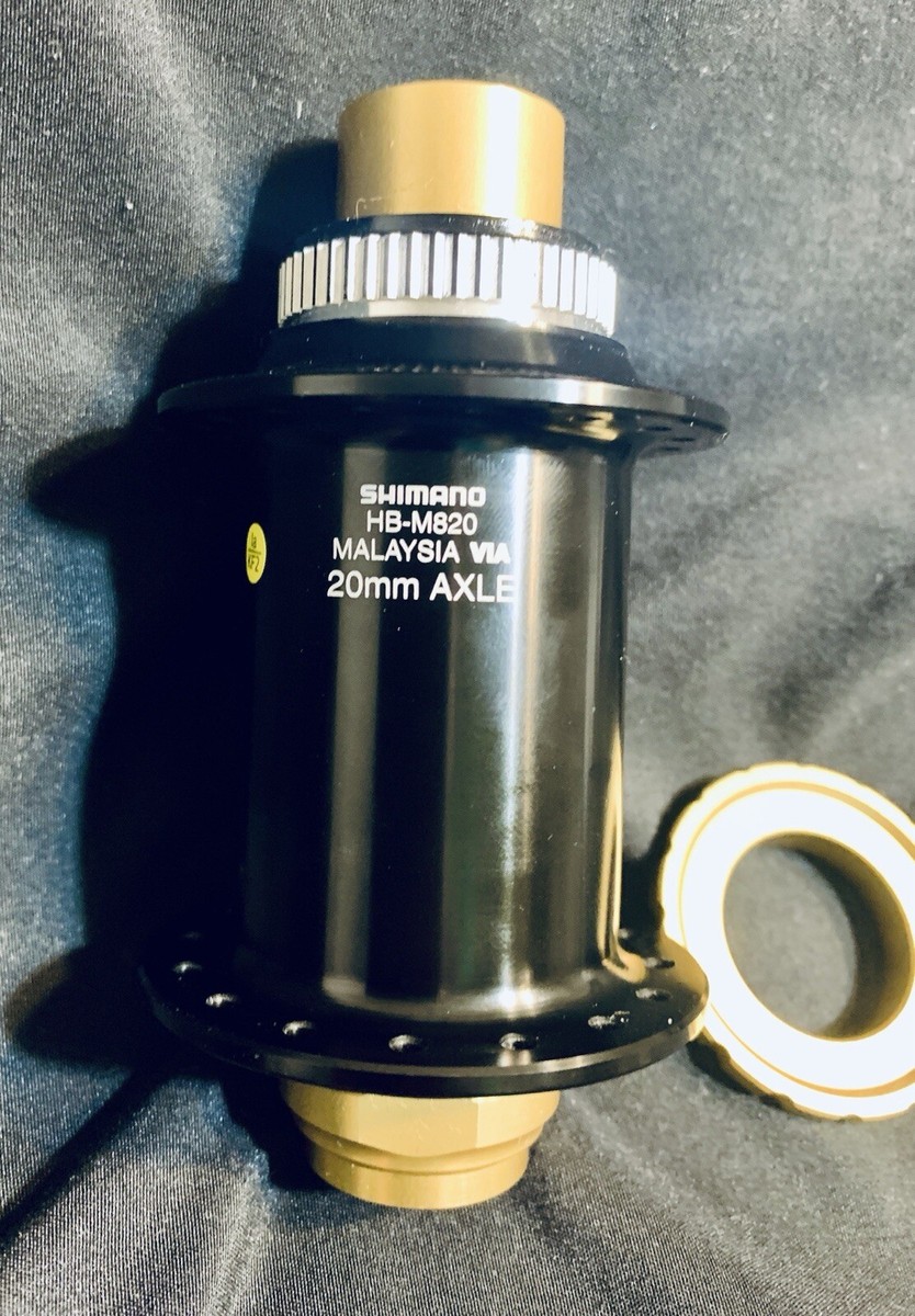 Shimano Saint 32h Hubs Front HB-M820 20x110mm & Rear FH-M810 Shimano Saint 32h Hubs Front HB-M820 20x110mm & Rear FH-M810