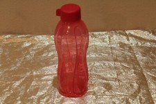 Nueva botella de agua Tupperware Eco Twist tapa abatible 500 ml tapa roja para paleta