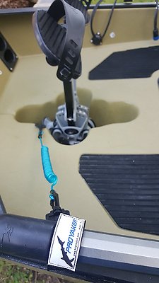 PROYAKER Leash for Hobie Kayak Mirage Drive H-Rail compatible