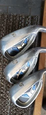 SET OF 5 LADIES POWERBILT TRX DEEP CAVITY BACK GOLF IRONS 7 8 9 PW SW EXCELLENT