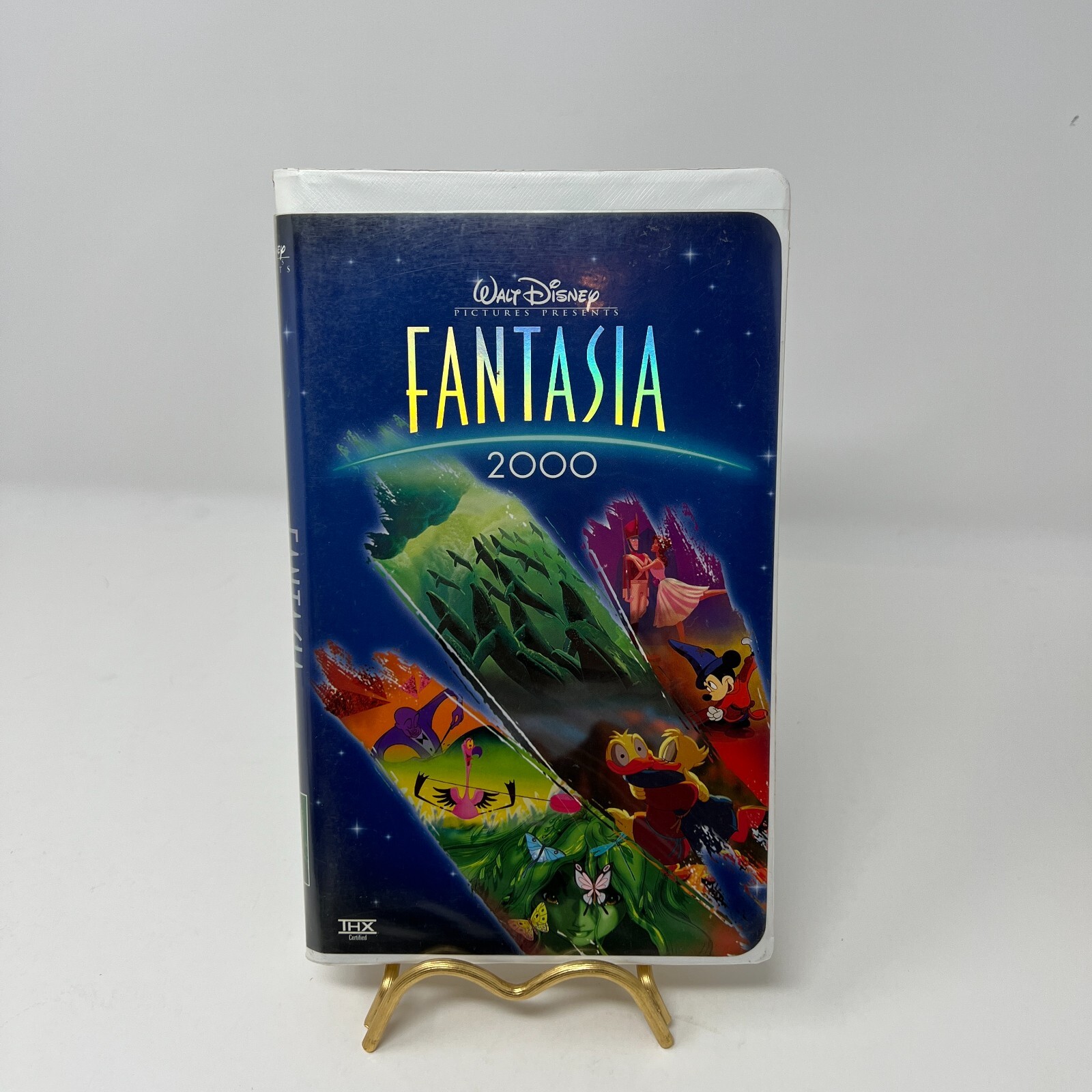 Fantasia 2000 (VHS, 1999) Walt Disney Pictures VHS 20859 THX Certified