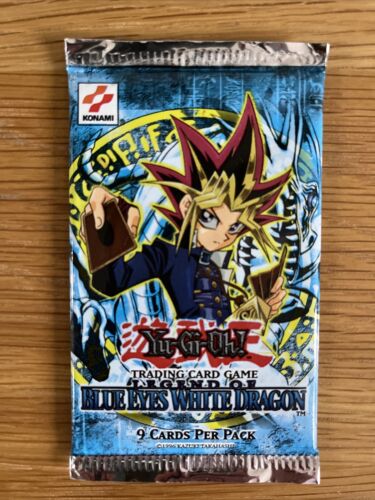 YuGIOh! | LOB Legend of Blue Eyes White Dragon Booster Pack | North American - Picture 1 of 2