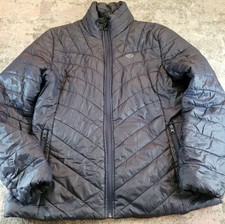 Hoggs Of Fife Womens Padded Jacket Size 12 Navy Blue