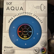 iJoy Aqua IPX4 Splash Proof Bluetooth Shower Speaker