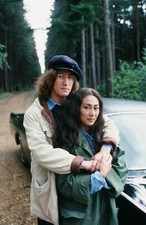 LMP32-080 1983 John + Yoko A love Story Actress Kim Miyori Orig 35mm COLOR SLIDE