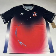 Nike SB 2024 USA Olympics Dri-Fit Eagle Jersey Obsidian Blue - Men's Size Large