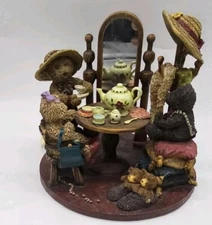 RUSS BERRIE & CO. BEARS FROM THE PAST TEA PARTY ITEM # 16663 REG. NO. DC2006
