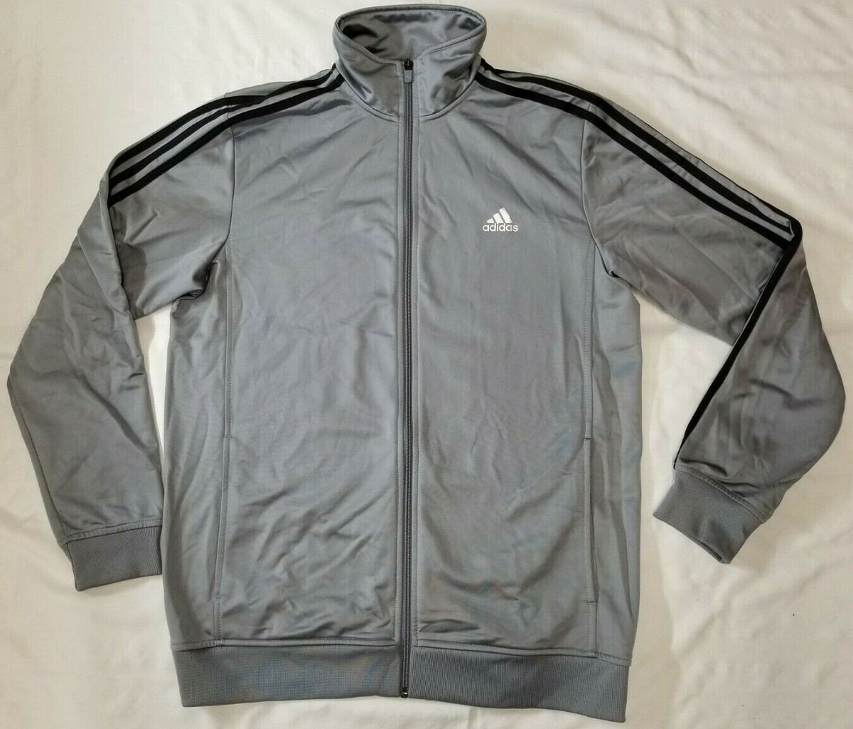 ジャケット・アウター adidas Nylon Jacket Pants Setup O Silver s-l400.jpg