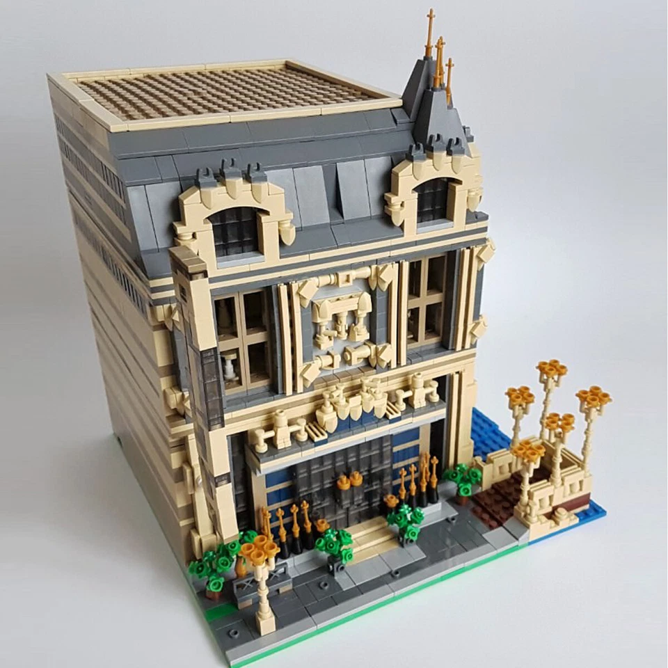 MOC: Modular Building: Bar with Interior for Collection 3802 Bricks Gift - Image 3 of 4