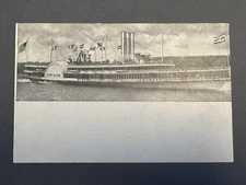 RARE 1900s Hudson River Dayline Postcard - Clean, Undivided Back, ATQ New York