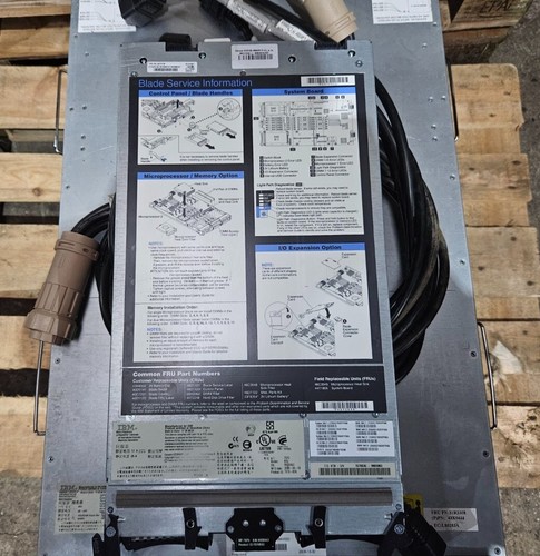 1IBM BLADECENTER H, 8852-4YG WITH 14x BLADES INCLUDED - Afbeelding 15 van 16