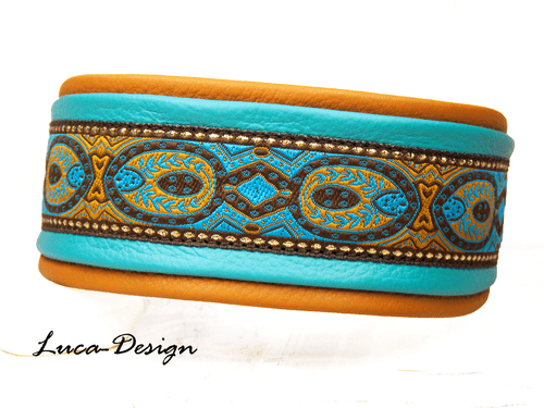 Windhundhalsband Hundehalsband Greyhound collar Galgo Barsoi Whippet lurcher cut - Picture 1 of 7