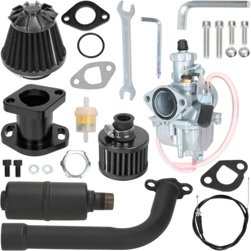 Premium 212cc High-Performance Carburetor with Exhaust for Mini Bikes & Go-Karts