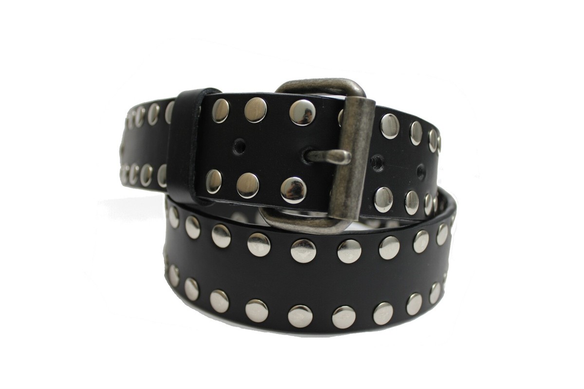 【2plan】35mm real leather stud belt 35mm real leather stud belt - 2PLAN | 60% - Asian Fashion